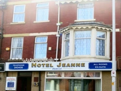 Hotel Jeanne Blackpool Exteriör bild